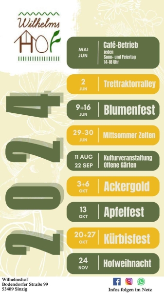 Wilhelmshof-Programm-2024